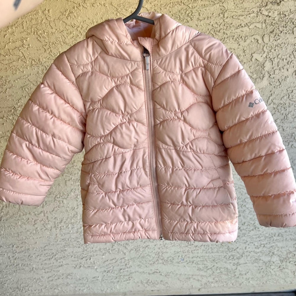 Pale Pink Columbia Jacket